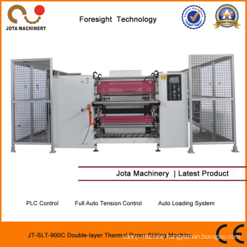 Jumbo Thermal Paper Slitter Rewinder Machinery for Fax Paper ECG Paper ATM Paper POS Paper